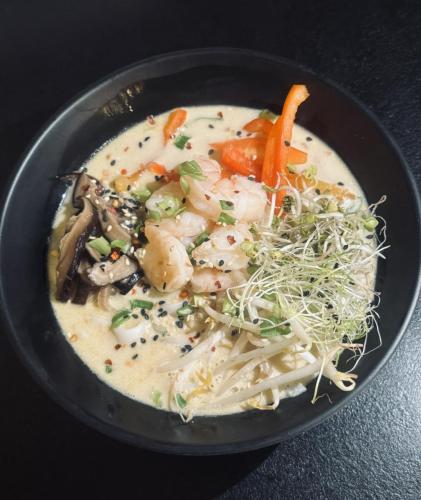 Tajska Kokosowa z krewetkami